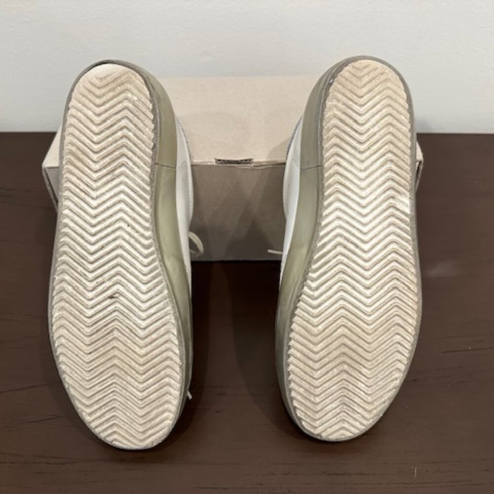 Golden Goose Super-Star Classic White/Gold Sz 38 - Picture 5 of 7